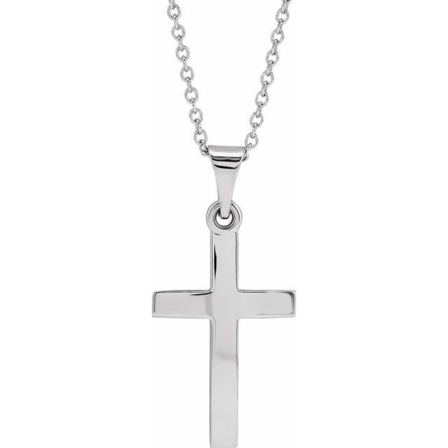 14K Gold Cross Pendant