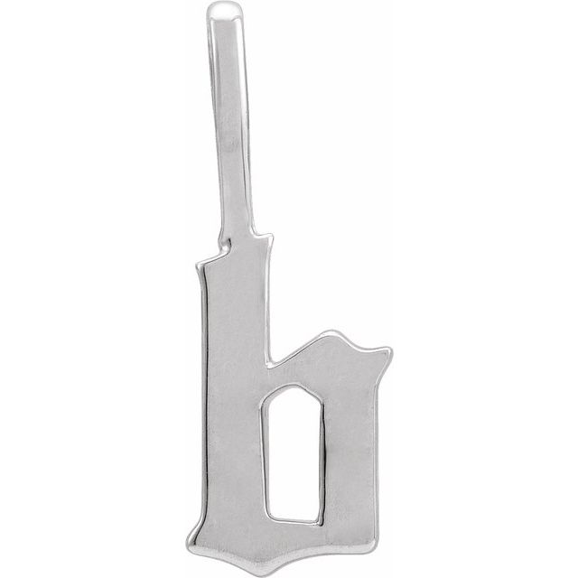 Gothic Initial Charm/Pendant