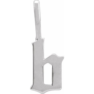 Gothic Initial Charm/Pendant