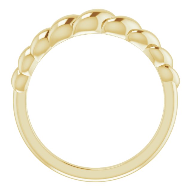 Use the Rope Dome Ring, 14K White or Yellow Gold, N/A, Rope Dome Ring to create alt text