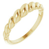 Use the Rope Dome Ring, 14K White or Yellow Gold, N/A, Rope Dome Ring to create alt text