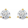 14K White Gold Natural Diamond Stud Earrings with 1/5 CTW