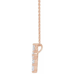 14K Yellow Gold, 18