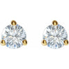 14K Yellow Gold 1/3 CTW Lab-Grown Diamond Stud Earrings