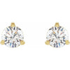 14K Yellow Gold 1/3 CTW Lab-Grown Diamond Stud Earrings