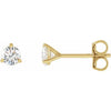 14K Yellow Gold 1/3 CTW Lab-Grown Diamond Stud Earrings