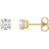 14K Yellow Gold 1/3 CTW Lab-Grown Diamond Stud Earrings