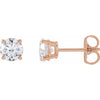 14K Yellow Gold 1/3 CTW Lab-Grown Diamond Stud Earrings