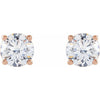 14K Yellow Gold 1/3 CTW Lab-Grown Diamond Stud Earrings