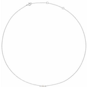 14K Gold Lab-Grown Diamond Necklace - Options Available