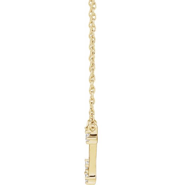 14K Gold Aquarius Necklace - Options Available