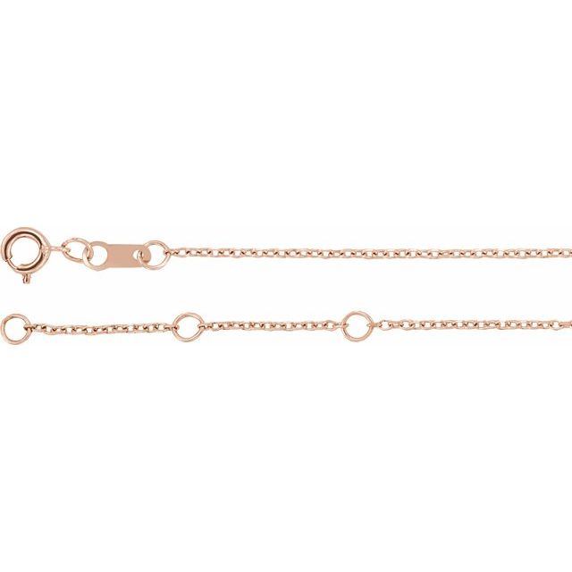 14K Gold Multi-Gemstone Bar Bracelet