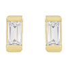 14K Yellow Gold 3/8 CTW Elegant Lab-Grown Diamond Earrings