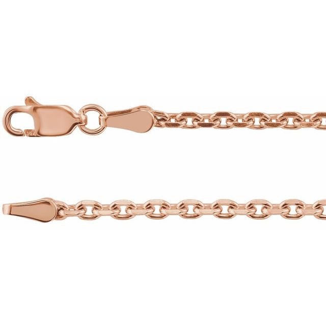 Diamond-Cut Cable Chain Bracelets Crafted in 14K Gold