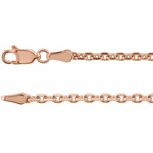 Diamond-Cut Cable Chain Bracelets Crafted in 14K Gold
