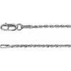 14K Yellow Gold 1.6 mm Diamond-Cut Rope Chain - 16