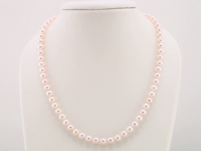 Cultured White Akoya Pearl Necklace