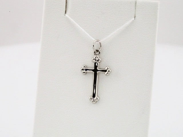 14K Yellow Cross Pendant