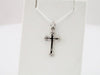 14K Yellow Gold Polished Cross Pendant - Faith & Devotion Symbol