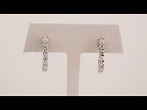 14K Gold Natural Diamond Earrings - Options Available