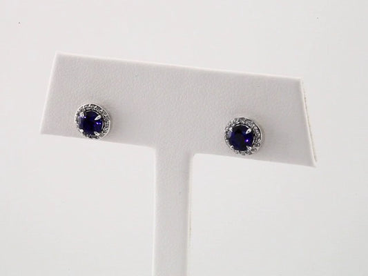 14K Gold, Silver & Platinum Natural Diamond Earrings - Options Available