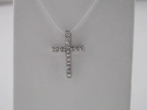 14K Gold Petite Cross Pendant